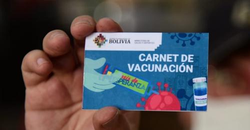 Ante problemas, Salud valida vigencia del carnet de vacunación en el  extranjero contra el COVID-19 - La Razón | Noticias de Bolivia y el Mundo