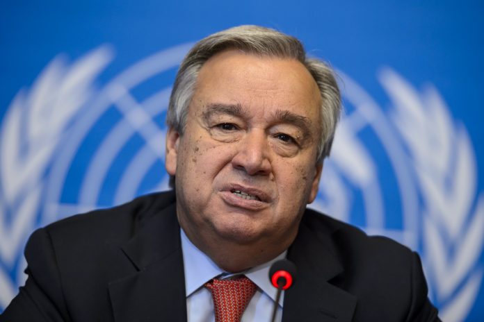 Jefe de ONU condena bombardeos rusos de Ucrania, una "escalada inaceptable de la guerra"