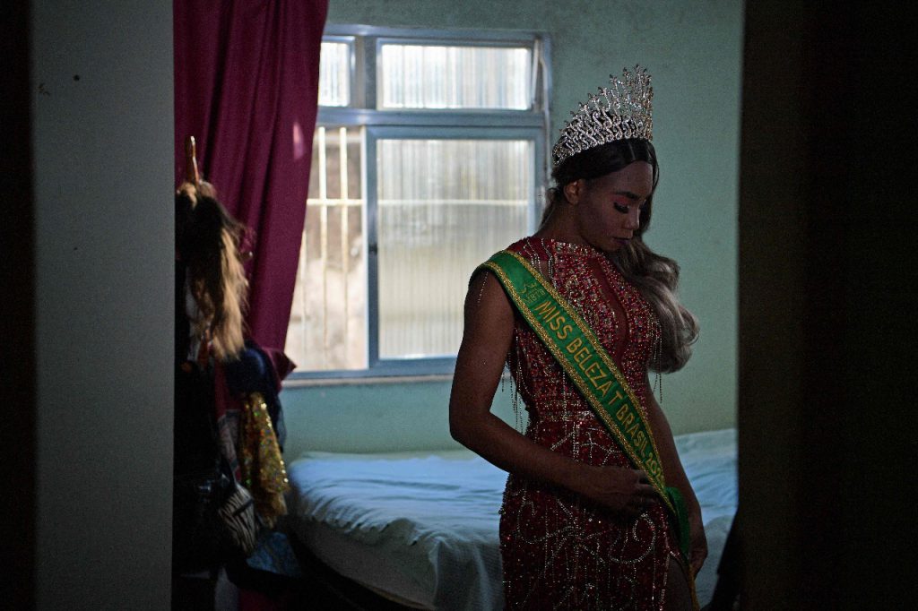 Eloá Rodrigues, representa a Brasil en Miss International Queen en Tailandia. Foto: AFP.