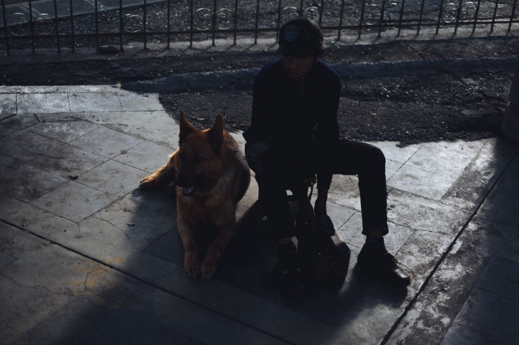 Una escena de 'El ladrón de perros', producción filmada en La Paz. Foto: 'El ladrón de los perros'.