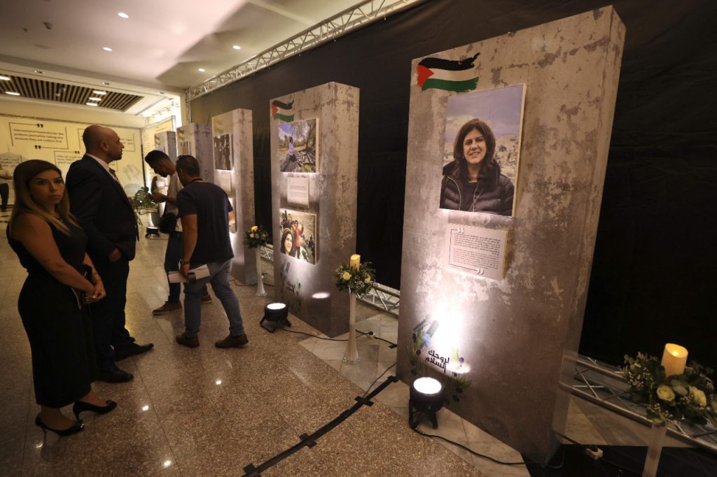 Se realiza una investigación sobre el asesinato de la periodista Shireen Abu Akleh. Foto: AFP.