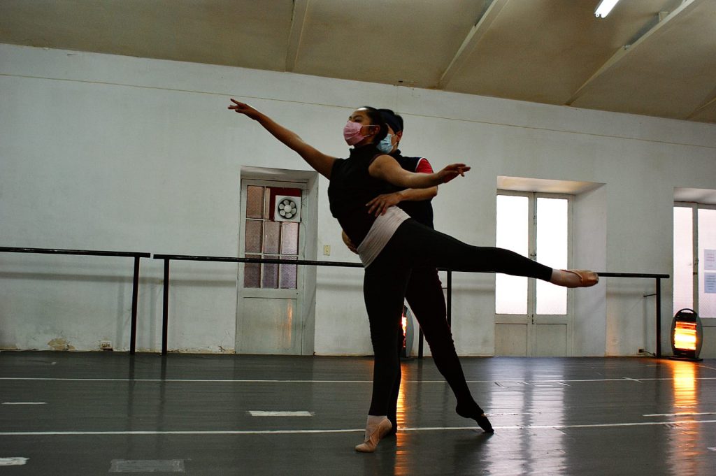 Ensayo del Ballet de Cámara. Foto: Rita Calvo.