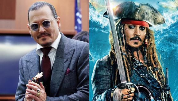 El actor Johnny Depp no volvería a ser parte de Piratas del Caribe. Foto: AFP.