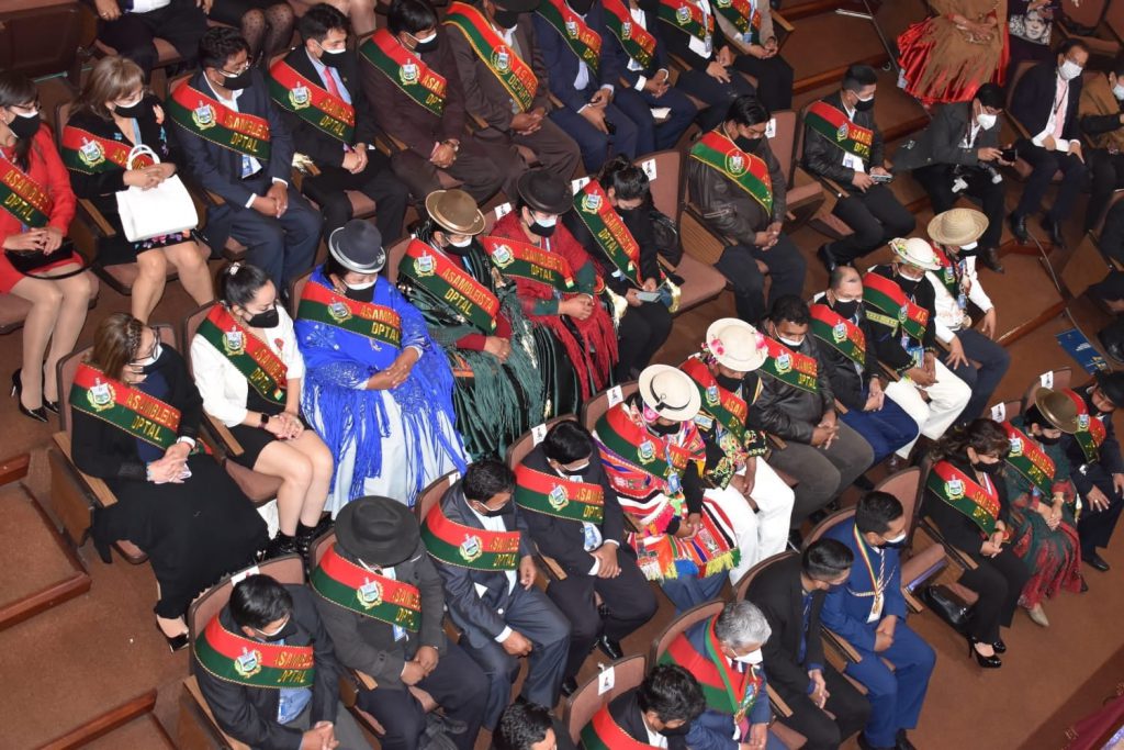 La sesión de la Asamblea Departamental de 2021. Foto: ADLP