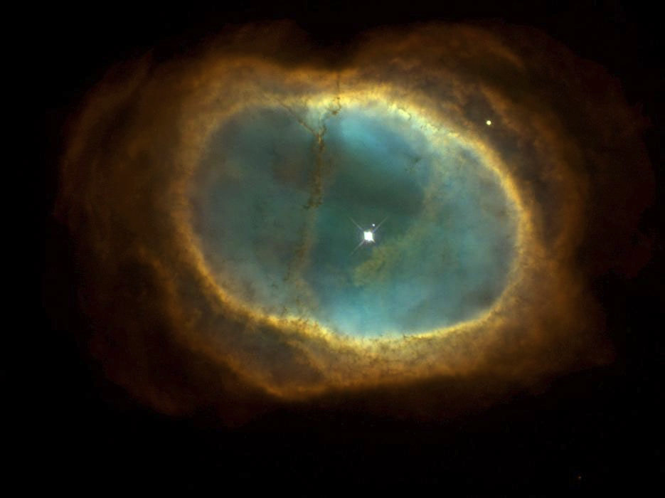 Imagen tomada por el telescopio espacial James Webb. Foto: AFP.