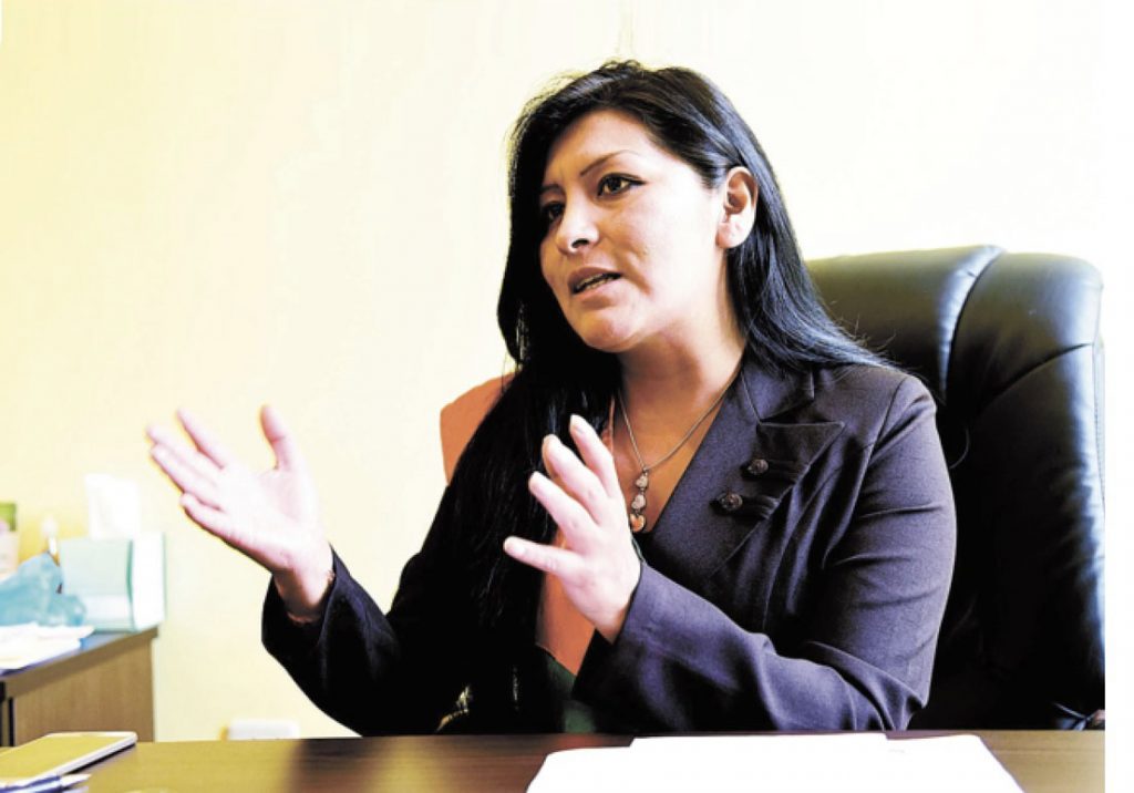 Soledad Chapetón, exalcaldesa de El Alto enfrenta procesos en su contra. Foto: Archivo LR