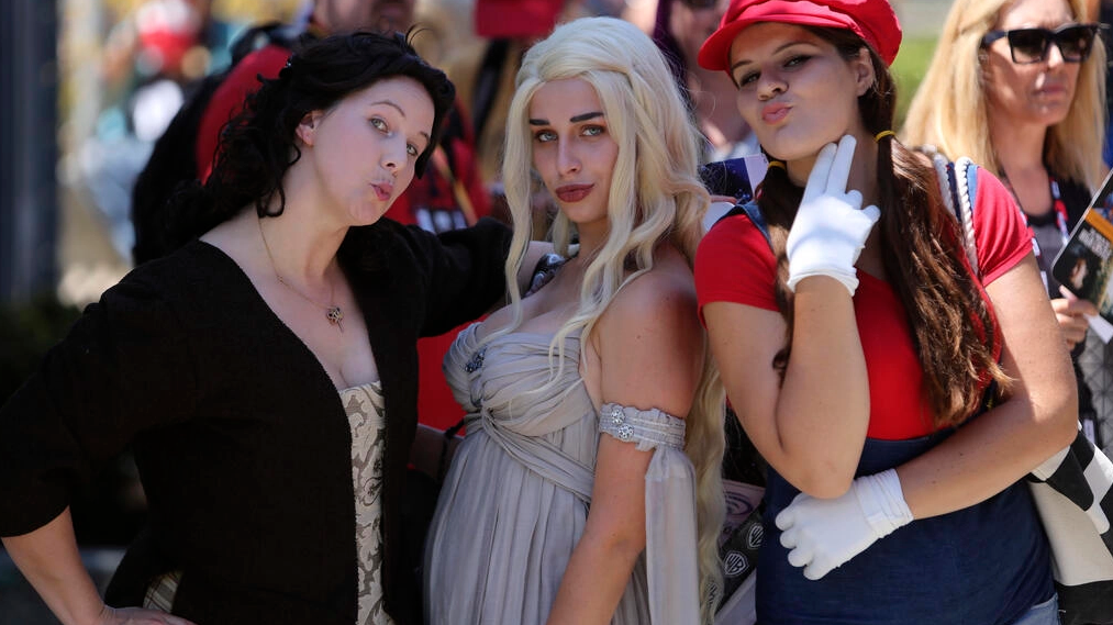 Fanáticos de 'Juego de tronos' que asisten a Comic-Con esperan ansiosamente 'La casa del Dragón'. Foto: AFP.