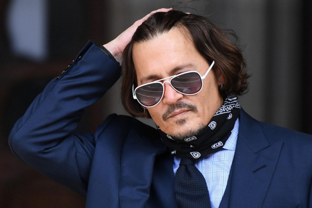 El actor estadounidense Johnny Depp. Foto: AFP.