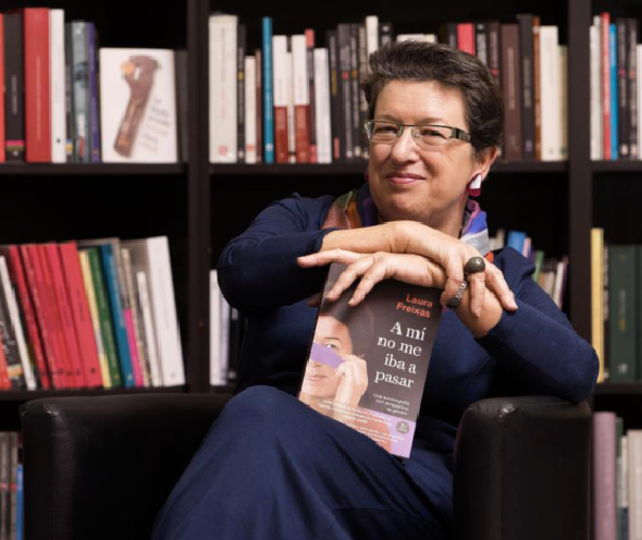 La escritora, editora y crítica literaria española Laura Freixas. Foto: heraldo.es.