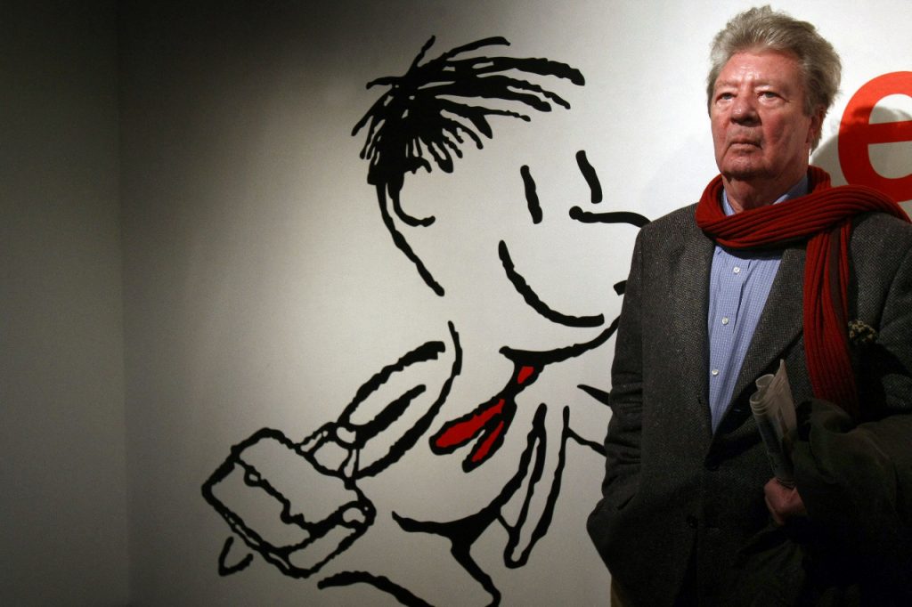El dibujante francés Jean-Jacques Sempé. Foto: AFP.