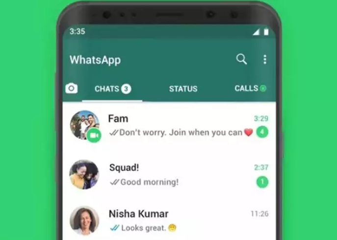 Varias conversaciones iniciadas en la interfaz principal de WhatsApp. Foto: Meta.