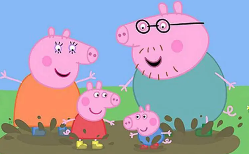 Peppa Pig, la serie animada. Foto: Telética.