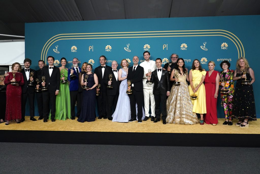 Los ganadores de los premios Emmy, versión 2022. Foto: El Mundo.