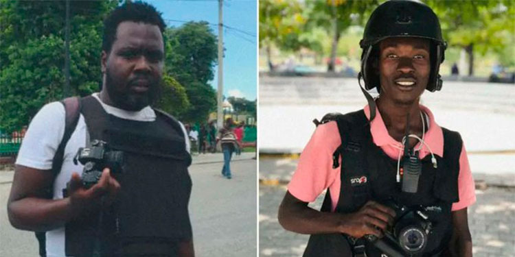 Los dos periodistas que fueron asesinados