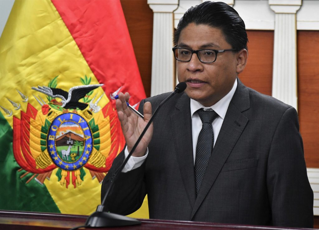 El ministro Iván Lima, en una conferencia pasada.