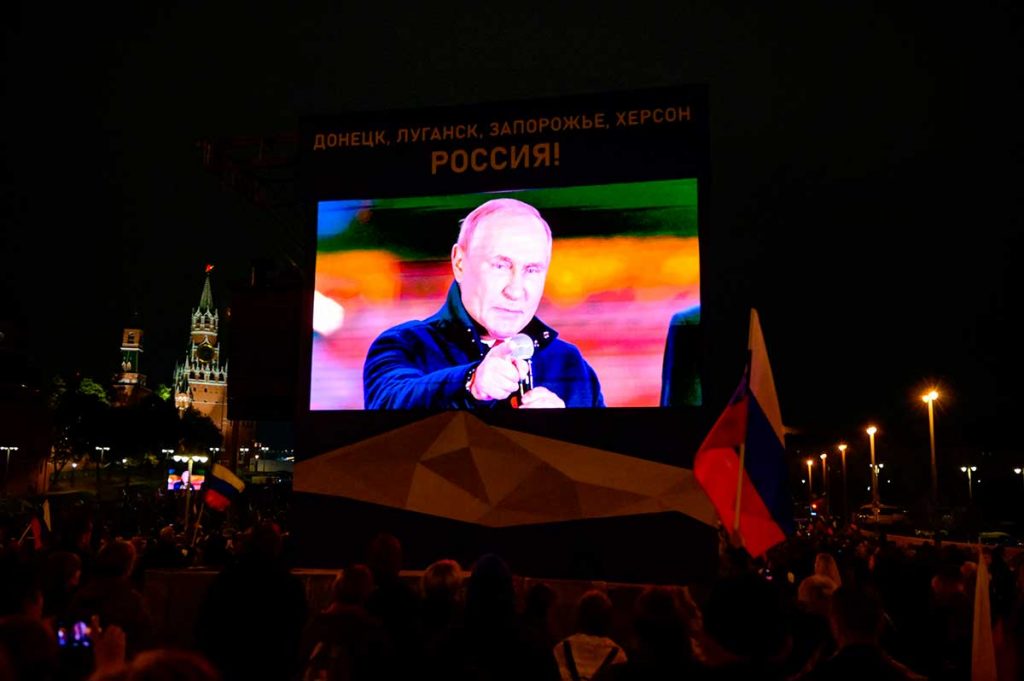 "¡La victoria será nuestra!", dice Putin en la plaza Roja de Moscú, sobre ofensiva en Ucrania
