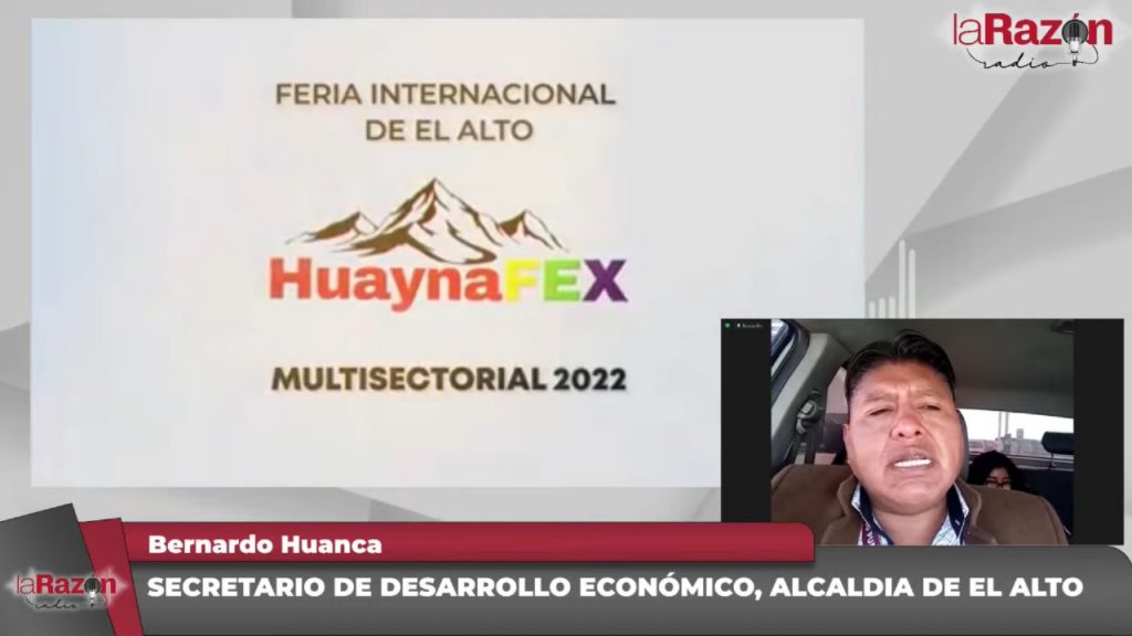 Promocionan el HuaynaFex. Foto: Captura La Razón Radio
