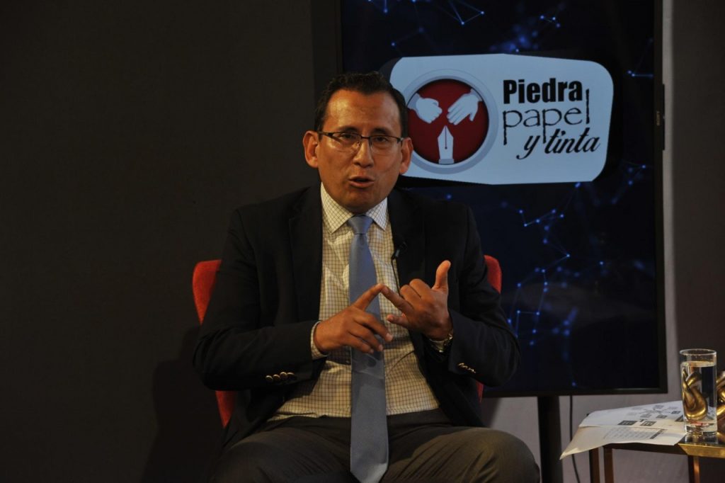 El presidente de la CNI, Pablo Camacho. Foto: La Razón