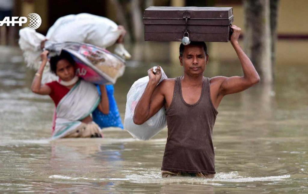 Al menos 48 muertos en Nepal por inundaciones y desprendimientos de tierra