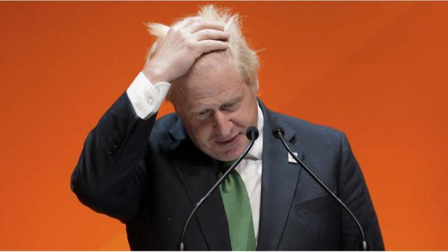 El ex primer ministro británico Boris Johnson. Foto: AFP.