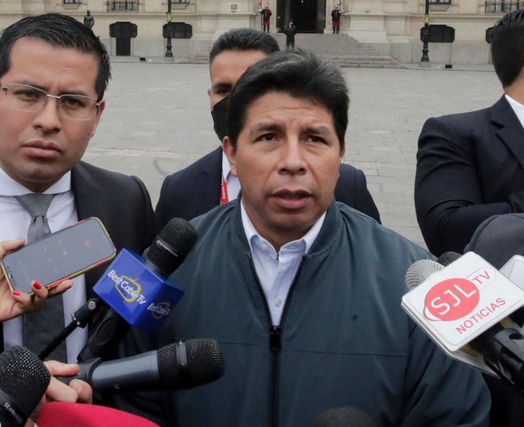 El Congreso de Perú ha admitido la denuncia contra Castillo, acusado de ser el máximo responsable de una organización criminal.