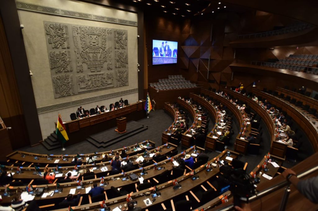 La sesión plenaria en la Cámara de Diputados. Foto: Rodwy Cazón.