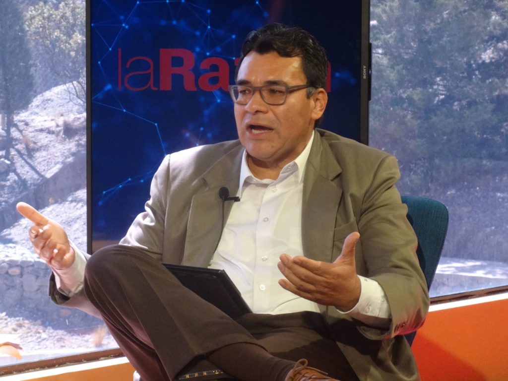 El diputado del MAS Jerges Mercado, en entrevista pasada con Piedra, Papel y Tinta, de La Razón.