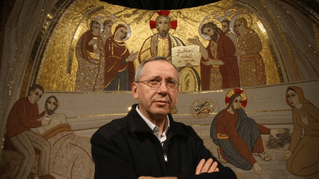 La orden de los jesuitas sancionó al padre Marko Ivan Rupnik, famoso por sus mosaicos, acusado de violencia sexual y psicológica contra varias monjas en la década de 1990. Foto: RR.