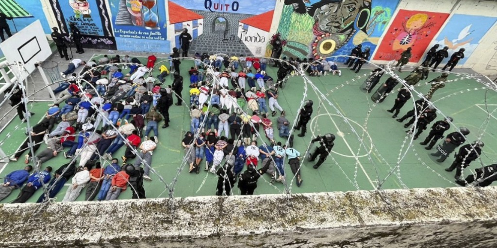 Censo establece que hay más de 31.300 reclusos en Ecuador.