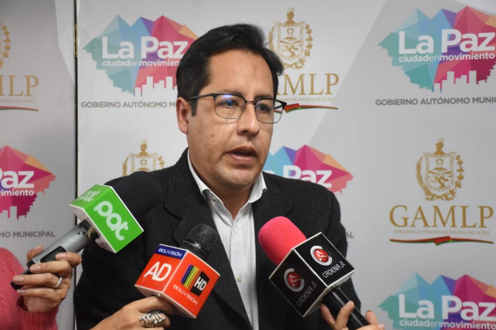 El director Jurídico de la Alcaldía de La Paz, José Antonio Gonzales, afirmó que la ordenanza 046 no entró en vigencia. Foto: AMUN