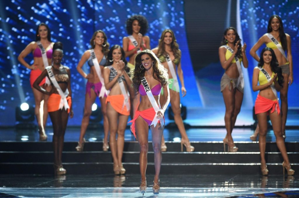 Una asociación feminista denunció al certamen Miss France. Foto: AFP