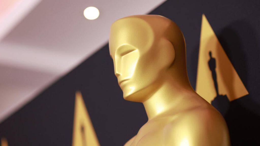 Las codiciadas estatuillas Óscar se entregarán en una gala en Los Ángeles el 12 de marzo. Foto: AFP.