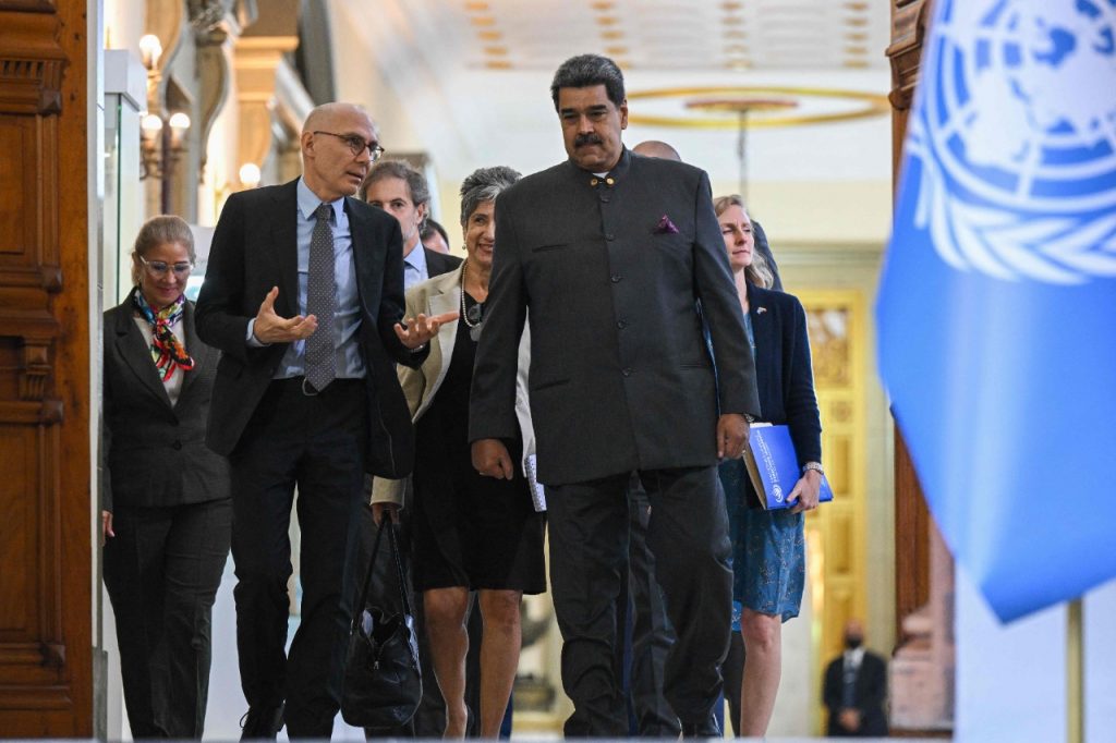 Alto Comisionado de la ONU y Maduro evalúan la situación de DDHH en Venezuela.