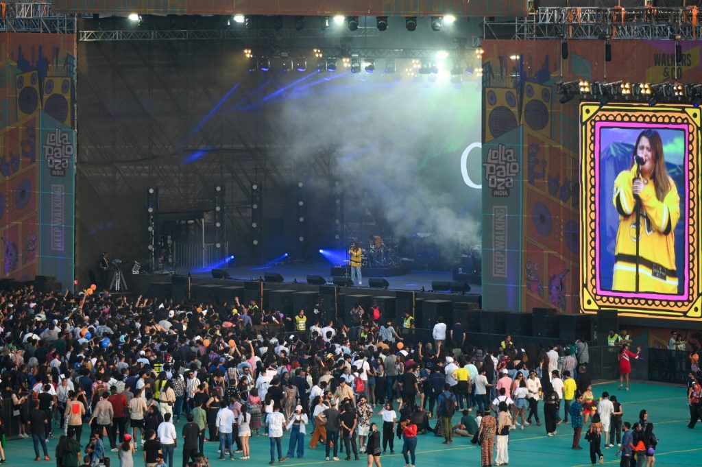 El festival es uno de los acontecimientos culturales más importantes en el país desde la pandemia. Foto: AFP