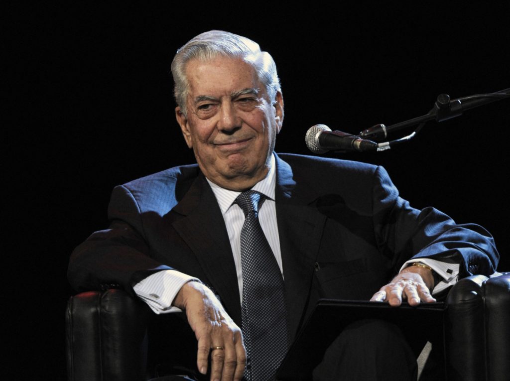Mario Vargas Llosa ingresa este jueves en la Academia Francesa. Foto: AFP