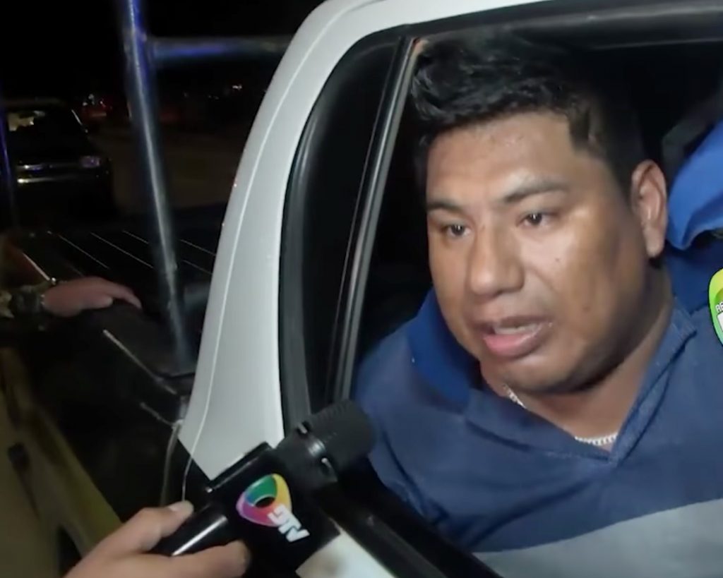 Tras hecho de tránsito, suspenden la licencia a Reynaldo Ezequiel y el MAS analizará sancionarlo. Foto: DTV.