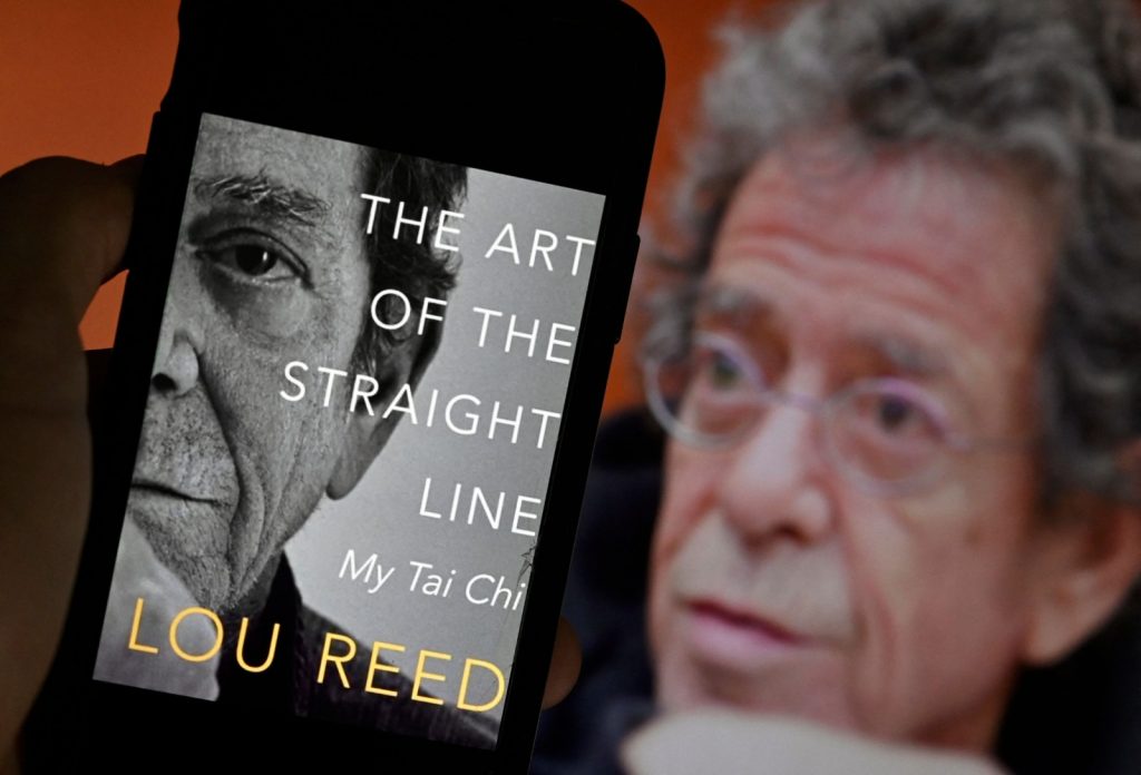 'El arte de la línea' es el libro en el que Lou Reed relata tres décadas de práctica del tai chi. Foto: AFP