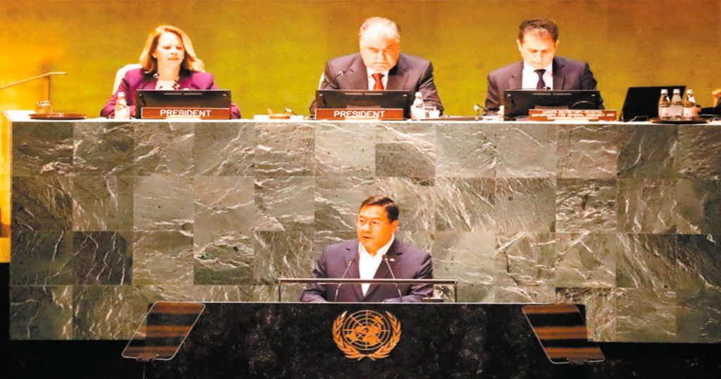 El Presidente boliviano insistió en considerar a la naturaleza como sujeto de derechos
