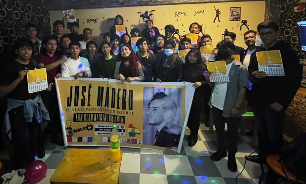 Los fans de José Madero se alistan para su llegada a Bolivia - La Razón