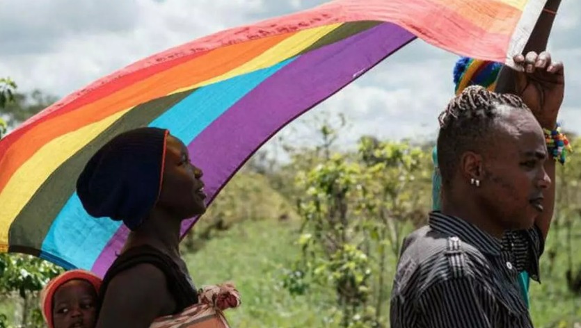 La ley, criticada por la ONU y Estados Unidos, se aprobó el 21 de marzo en el Parlamento de Uganda antihomosexualidad. Foto: AFP