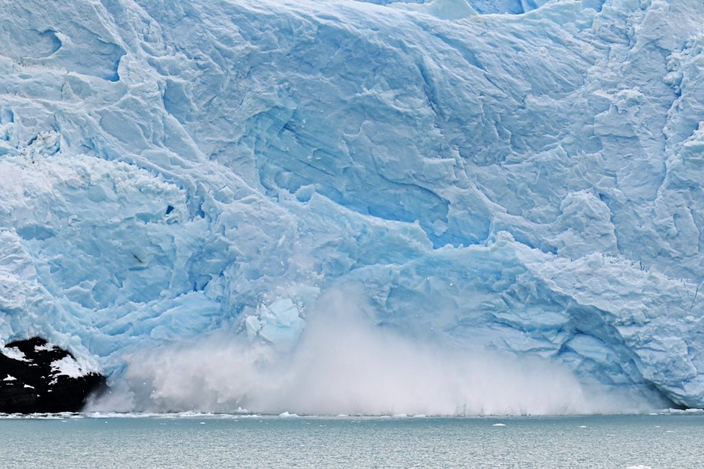 En Europa, los Alpes batieron récords de derretimiento de los glaciares. Foto: AFP