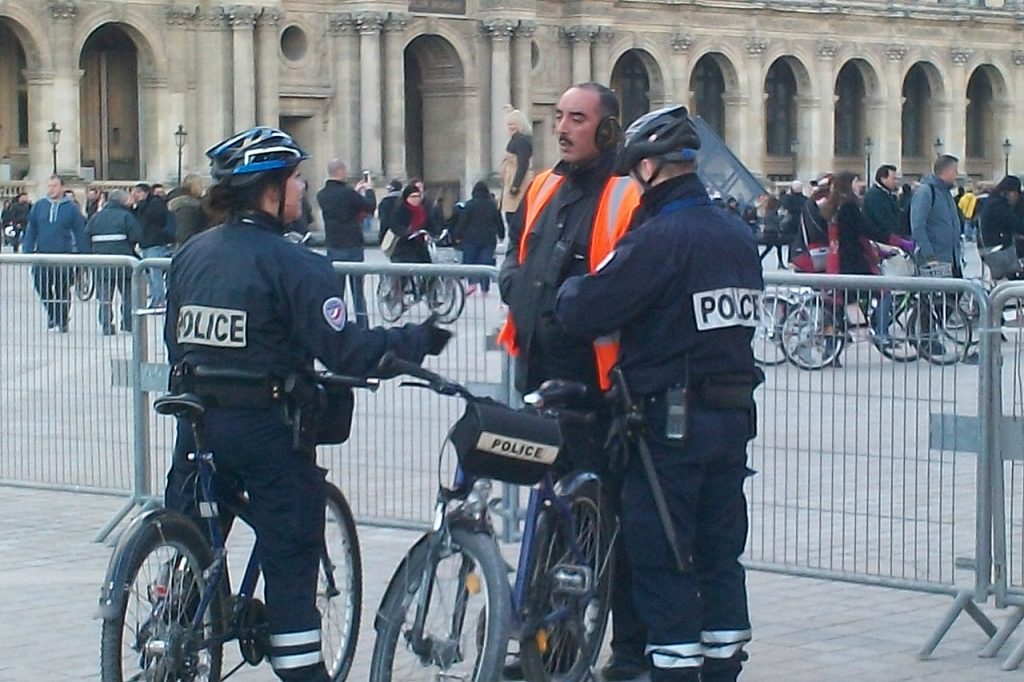 Policías de Francia