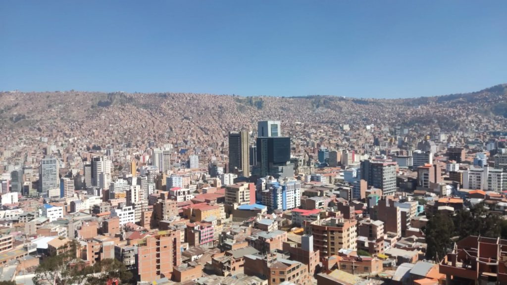 La contaminación en La Paz redujo según la Alcaldía de La Paz.