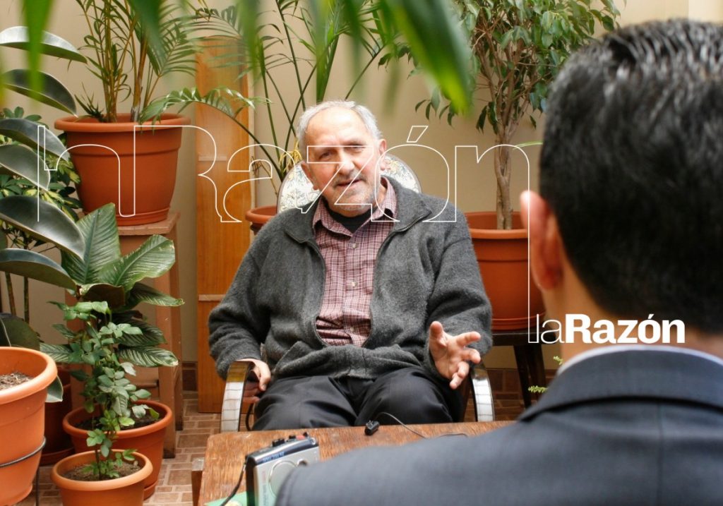 El sacerdotes Alfonso Pedrajas (+), entrevista por La Razón en 2009.