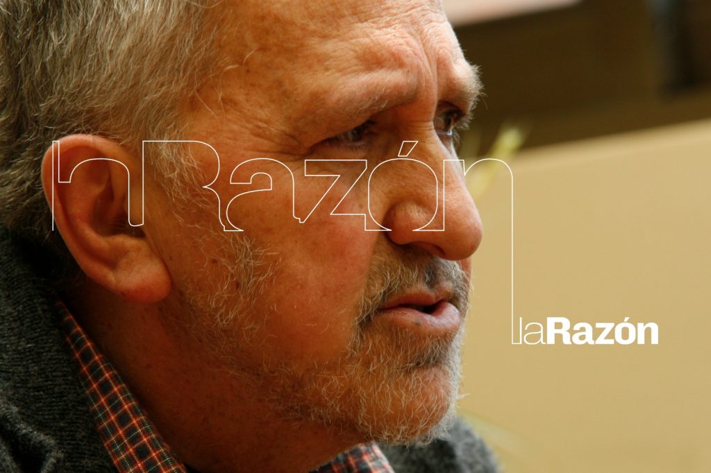 El sacerdote Alfonso Pedrajas, cuando en marzo de 2009 habló con La Razón.