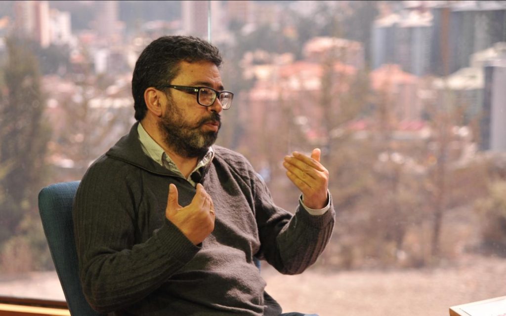 El periodista y escritor Fernando Molina.