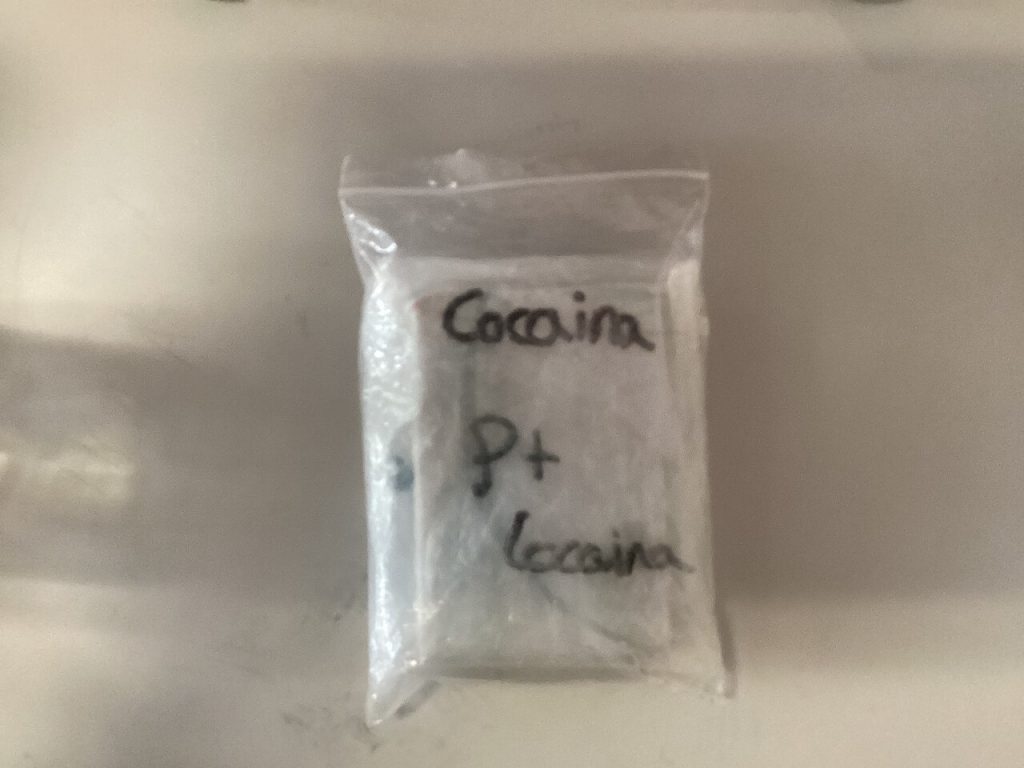 Imagen referencial de la cocaína confiscada en Uruguay