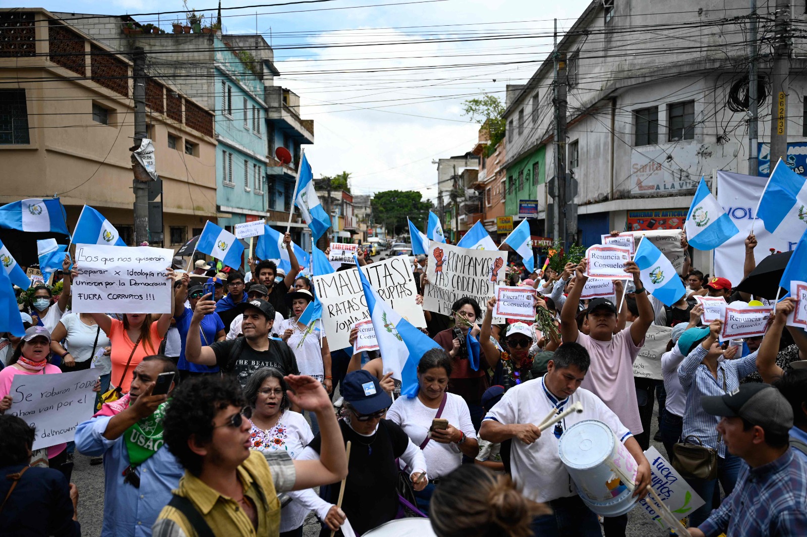 Protestas en Guatemala exigen 'elecciones libres' La Razón