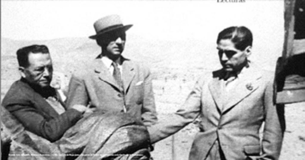 Ernesto Soto, Francisco Ramoneda y Cecilio Guzmán de Rojas en la Quebrada de Humahuaca.