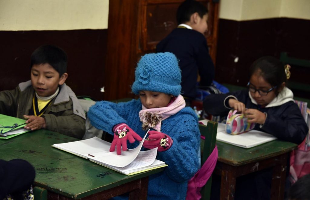 Este viernes concluye el horario de invierno escolar en la región del altiplano.